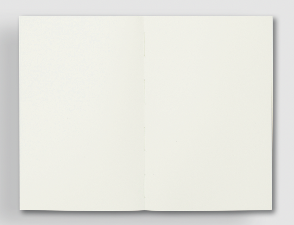 Pith Yuzu Notitieboek - Azur (Blank)