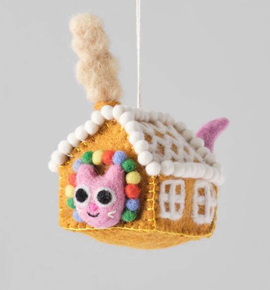 Wrap Vilten Kat Kersthanger - 'Gretel'