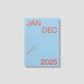 mishmash 2025 planner Time Block - Powder Blue