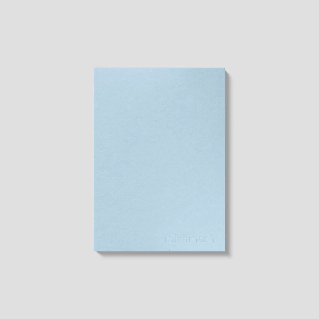 mishmash Notitieboek Naked A5 - Light Blue Lined