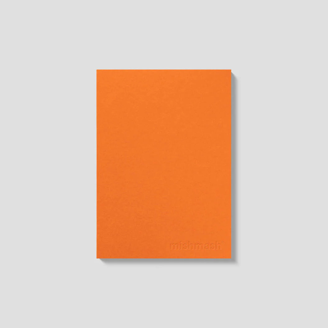 mishmash Notitieboek Naked A5 - Orange Lined