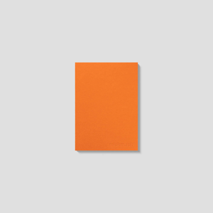 mishmash Notitieboek  Naked A6 - Orange (Lined)