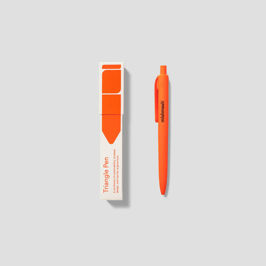 mishmash Triangle Pen - Coral