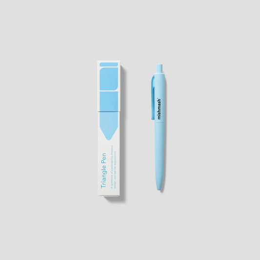 mishmash Triangle Pen - Sky