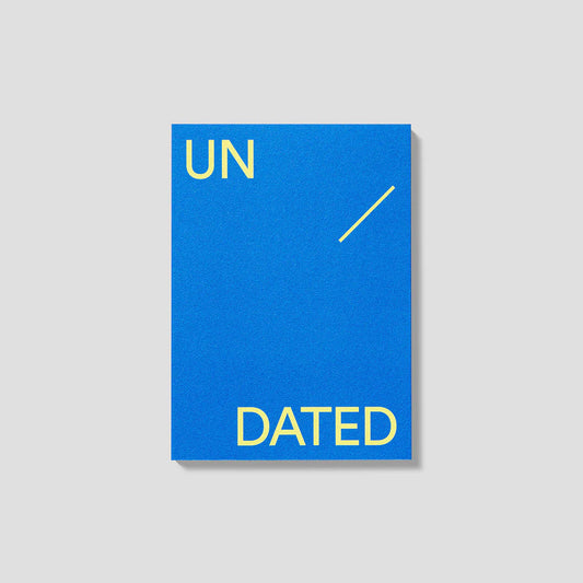 mishmash Undated A5 planner Frames - Electric Blue