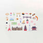 Sticker Set Tokyo Travel Diary - Suatelier Design