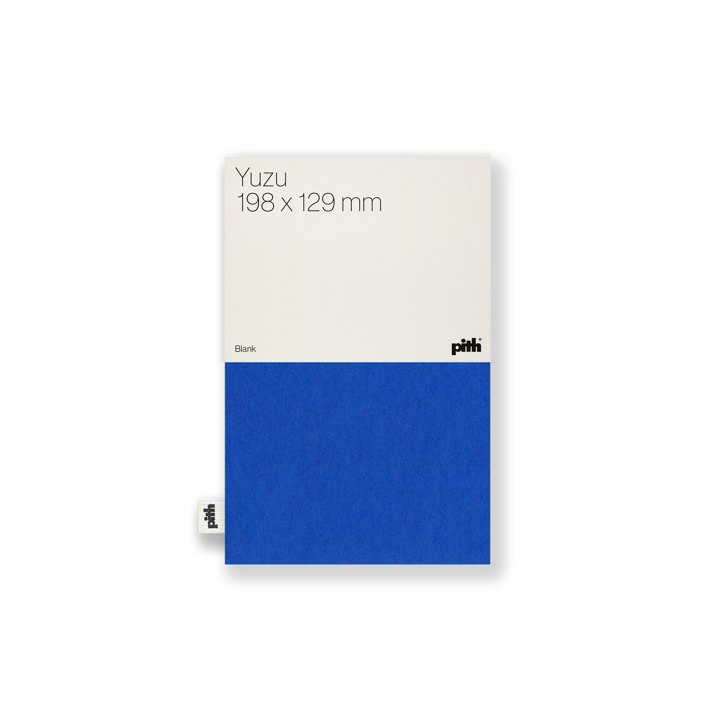 Pith Supply Notitieboek Yuzu Blanco - Blue