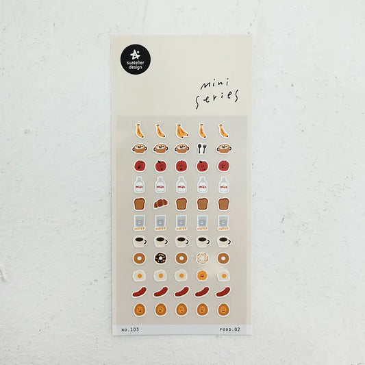 Suatelier Design - Mini Stickers 'Food 02'