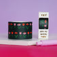Green, Red & Pink Flower Floral - Washi tape