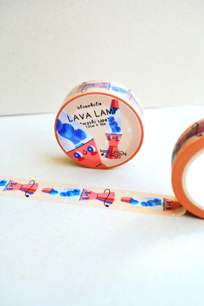 Lavalamp - Washi tape
