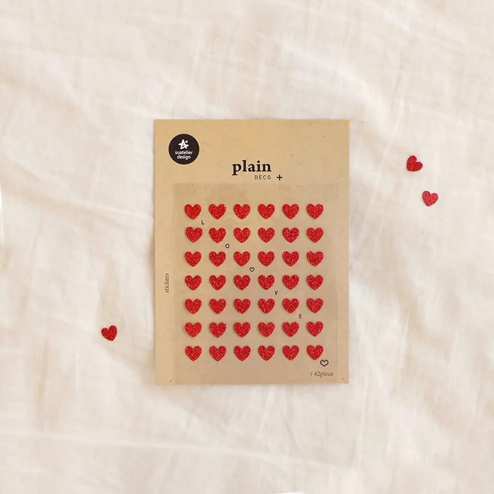 Suatelier Design - Stickers Plain.14 Hearts