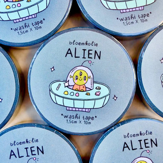 Blumenkohl Washi Tape - Alien