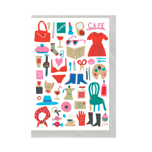 The Printed Peanut Stationery - Cafe Collection A6