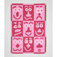 Theedoek Making Faces - Wrap