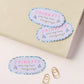Holografische sticker Trinkets - Claire Paul