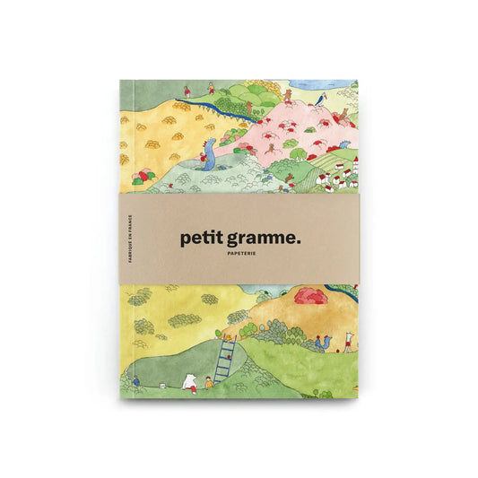 Petit Gramme - A6 Pocket Notebook Blue Whale (blank/lined)