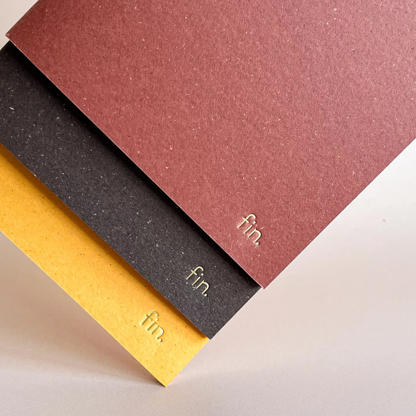 Fin Studio - G.F. Smith's Gmund Bierpapier Pils Notitieboek (Blanco)