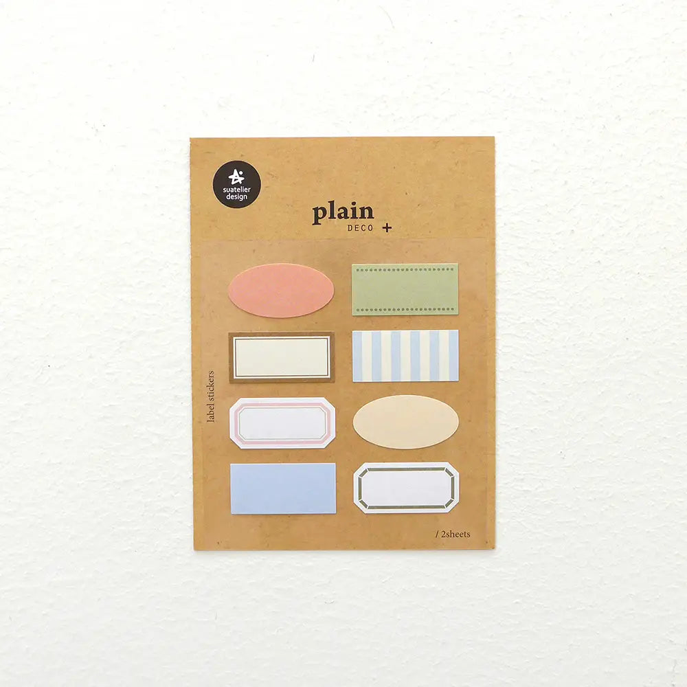 Suatelier Design - Label Stickers Plain.75