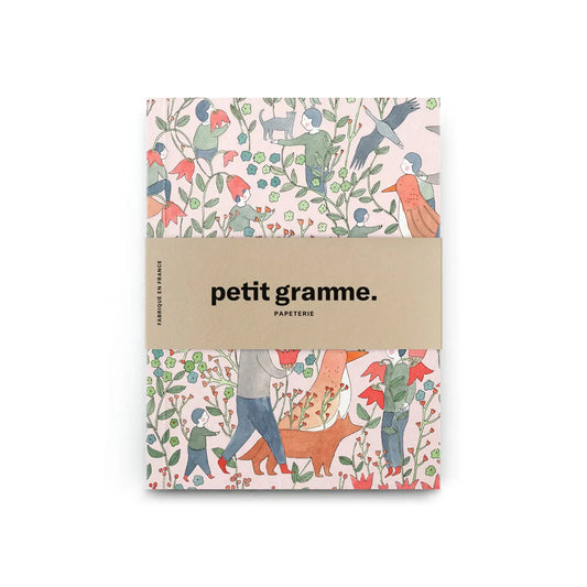 Petit Gramme - A6 Pocket Notebook Blue Whale (blank/lined)