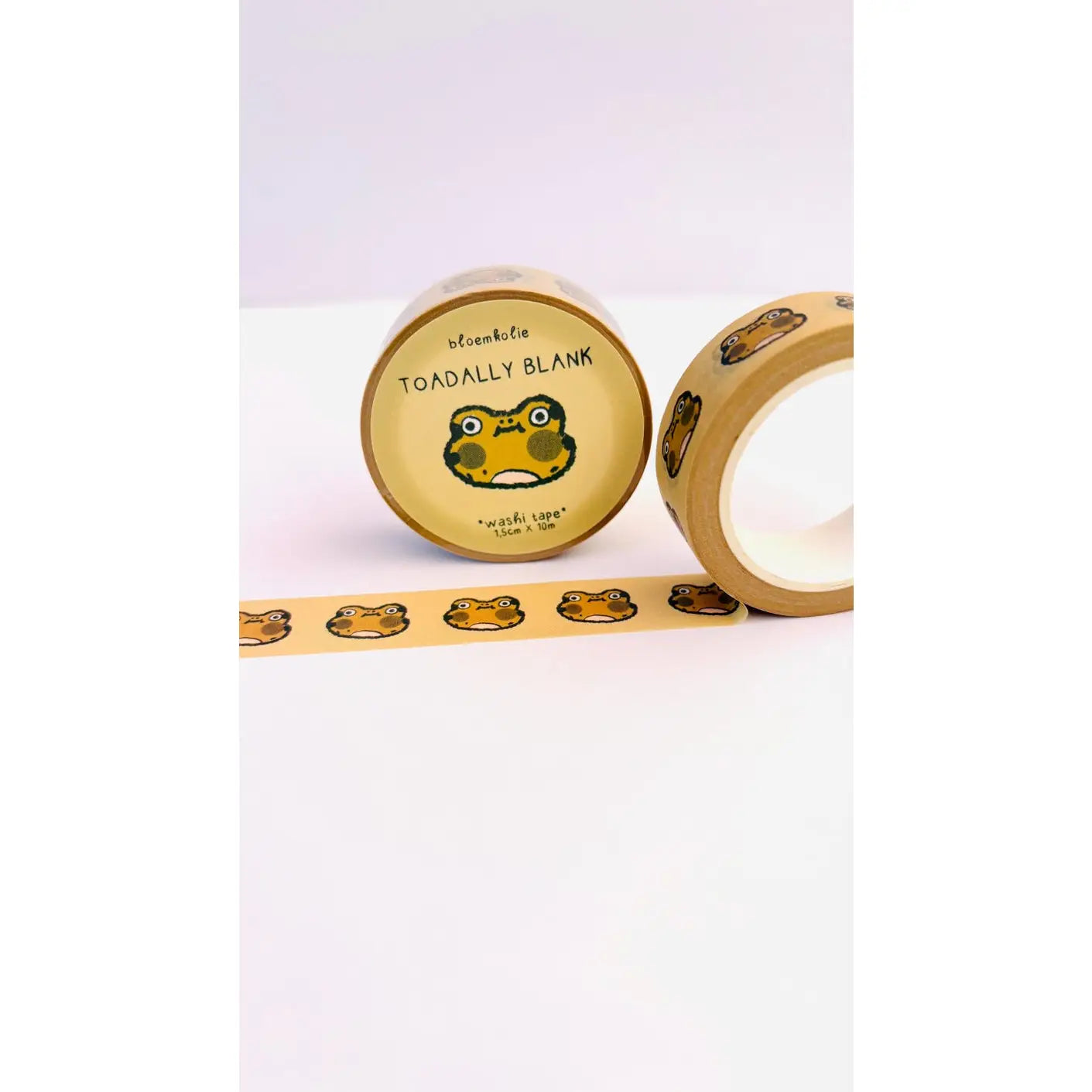 Washi Tape Toadally Blank - Bloemkolie