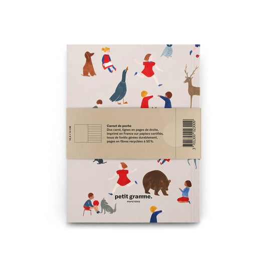 Petit Gramme - A6 Pocket Notebook Blue Whale (blank/lined)