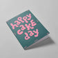 Verjaardagskaart Happy Cake Day - Wrap