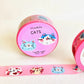 Bloemkolie Washi Tape - Cats