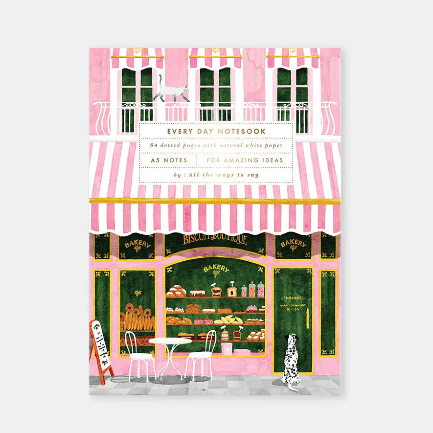 Atws Notitieboek - Bakery A5 (dotted)