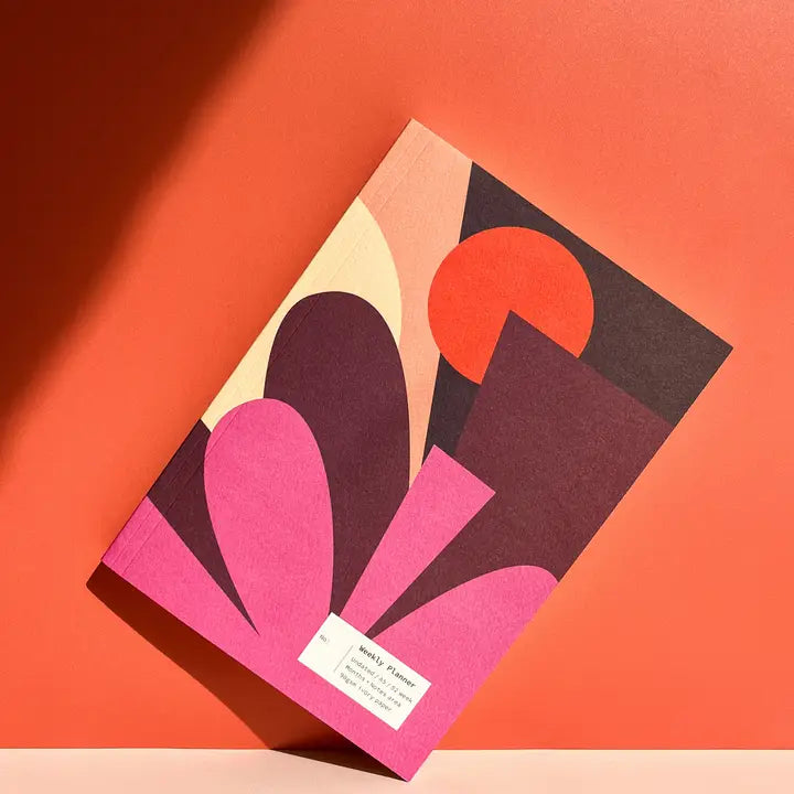 A6 Weekplanner Datumloos Hubi - Fin Studio