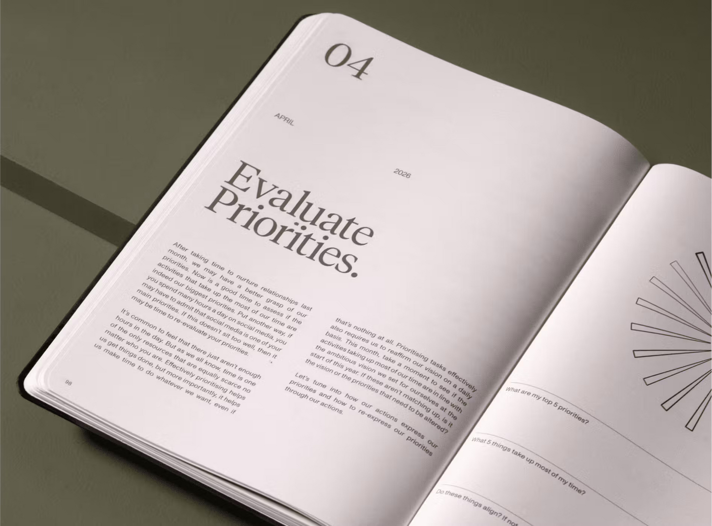 Karst 2026 Daily Planner Volume Set - Ebony