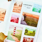 Nikki Dotti - Stickervel 'Landscapes' A6
