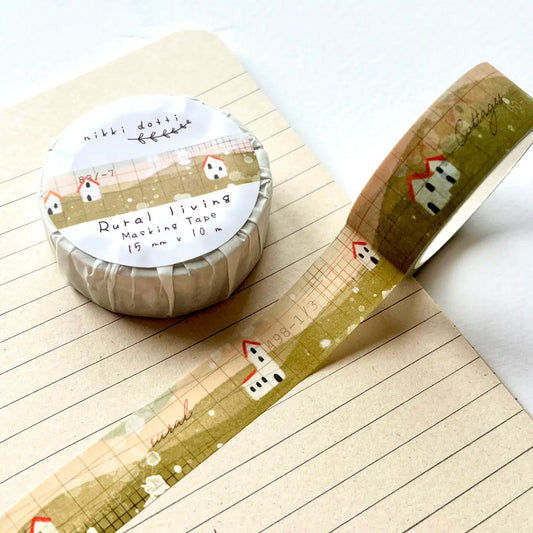 Nikki Dotti Washi Tape - Rural Living