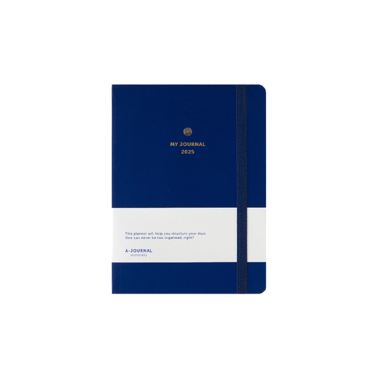 A-Journal Agenda 2025 - Dark Blue