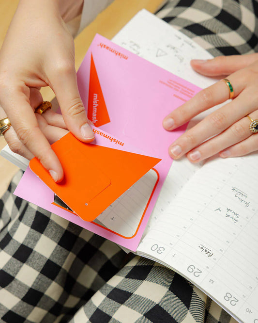 mishmash bookmarks - Pink