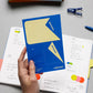 mishmash bookmarks - Blue