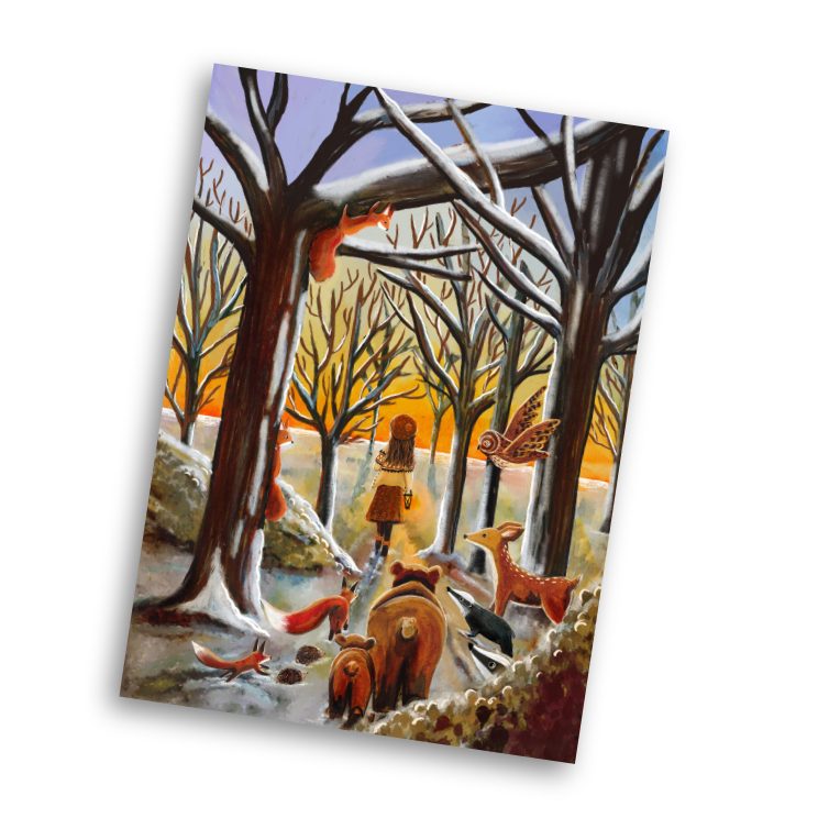 Esther Bennink - Cozy Night - Christmas card