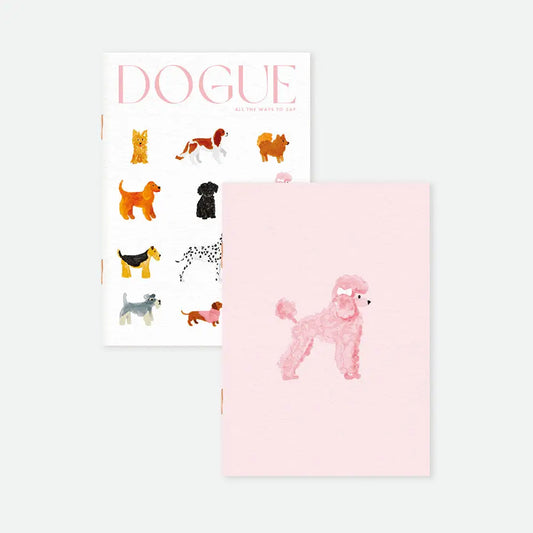 ATWS. - Zaknotitieboekje set van 2 Dogue A6