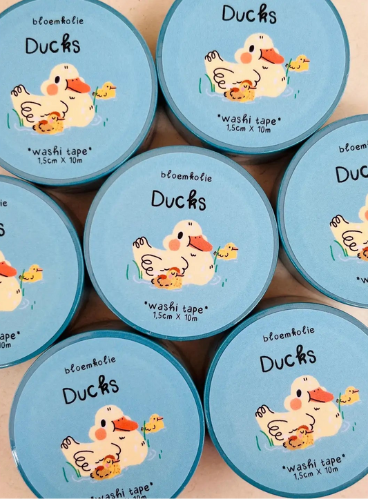 Bloemkolie Washi Tape - Ducks