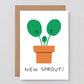 Geboortekaartje New Sprout - Wrap