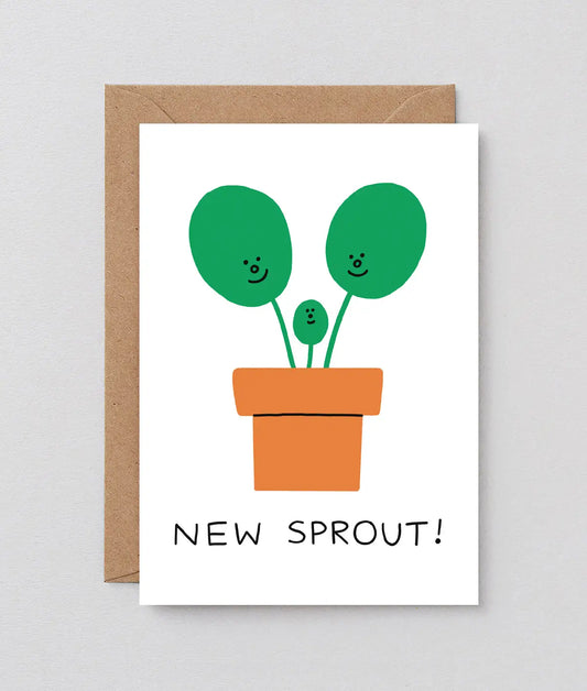 Geboortekaartje New Sprout - Wrap