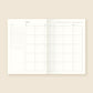A6 Weekplanner Datumloos Hubi - Fin Studio