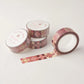Claire Paul - Washi Tape 'Patchwork Stars Pink'