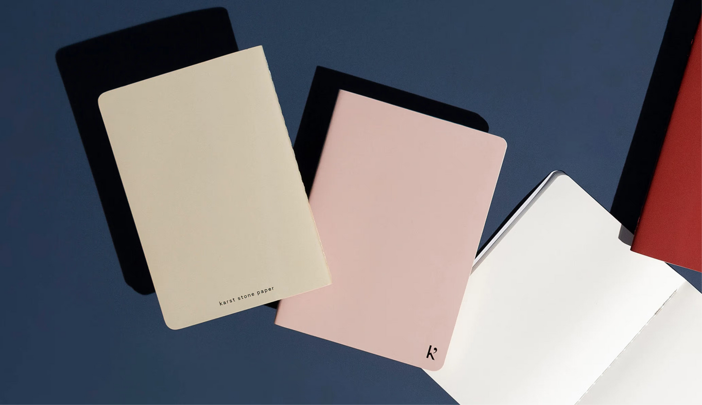 Karst Pocket Journal A6 – Stone (Blank)