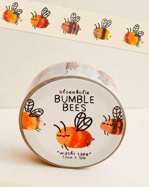 Bloemkolie Washi Tape - Bumble bee