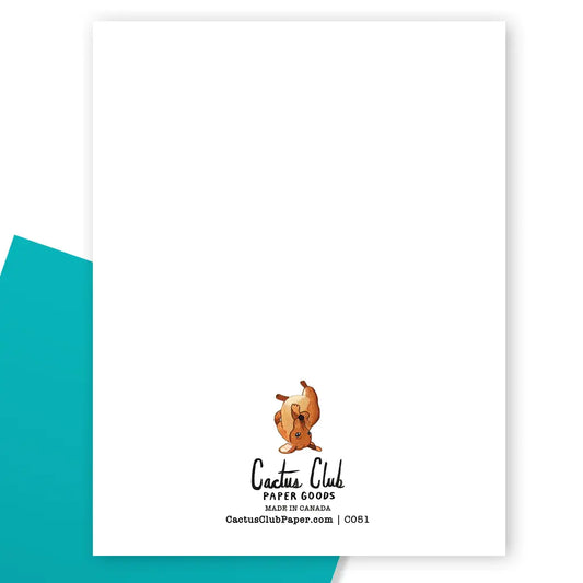 Party Mouse Studio Wenskaart - Tekkels