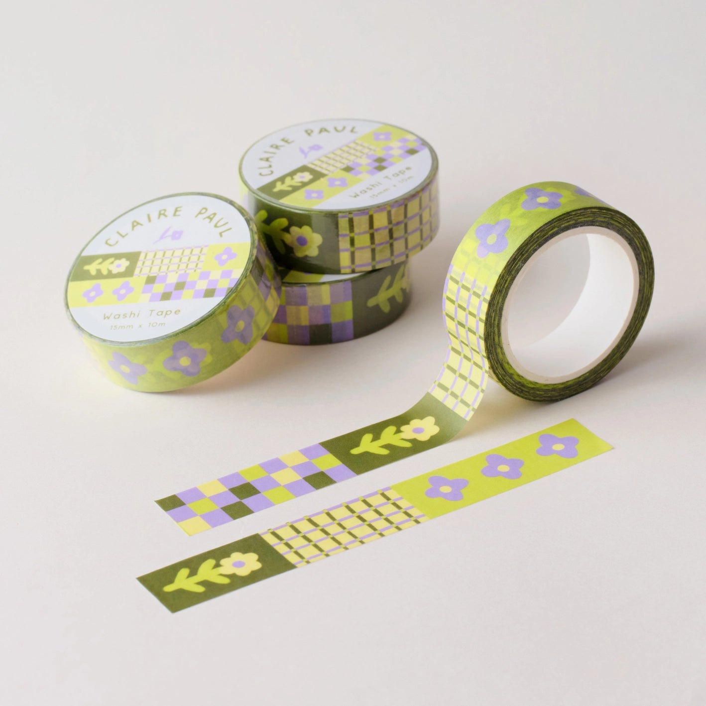 Claire Paul - Washi Tape 'Bloemenpatches'