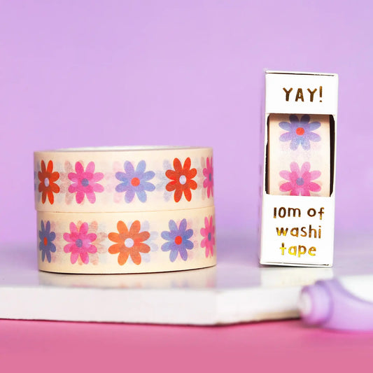 Nutmeg and Arlo Washi Tape - Dainty Flowers