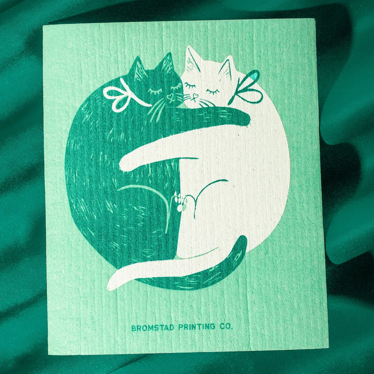 Vaatdoek Knuffelkatten - Bromstad Printing Company