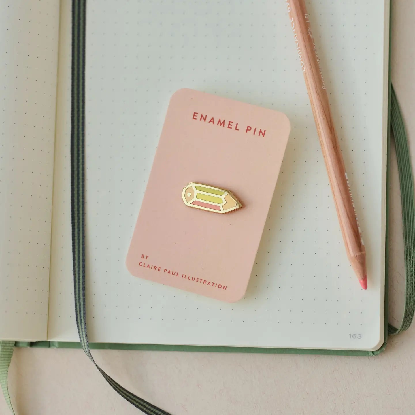 Speld Pin emaille Potlood - Claire Paul