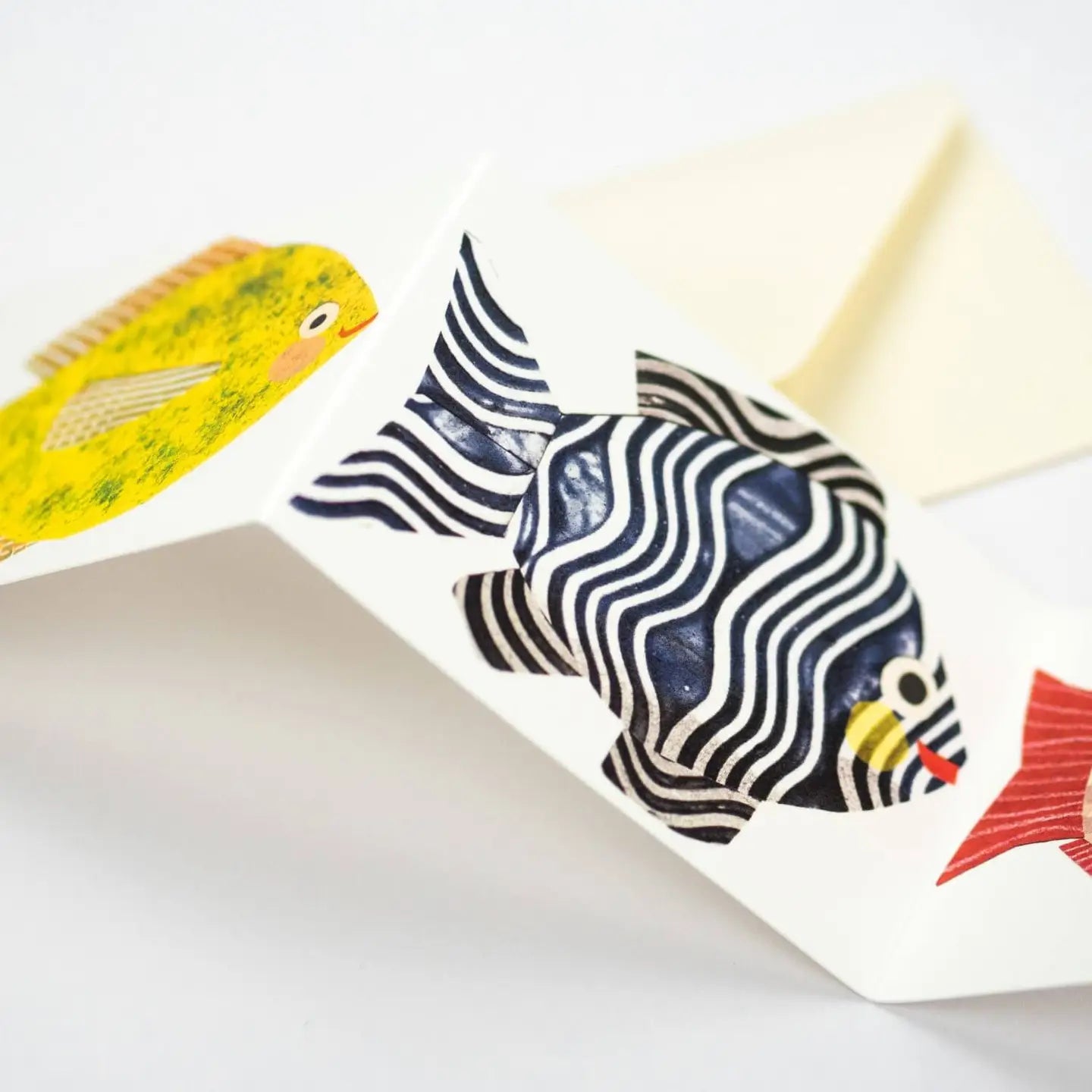 Hadley Uitklap Wenskaart - Vissen